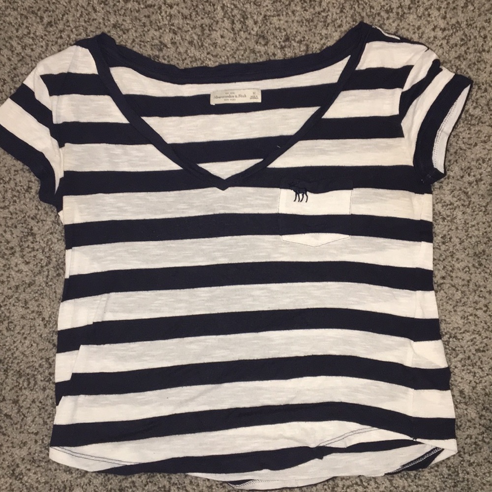 Abercrombie striped shirt